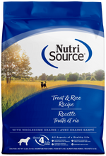 Voir l’image dans la galerie, NutriSource - Chien Adulte Truite et Riz - Nourriture Sèche pour Chiens