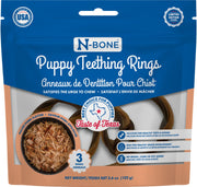 N-BONE Gâteries Chiot Anneaux Porc Éffiloché 102g