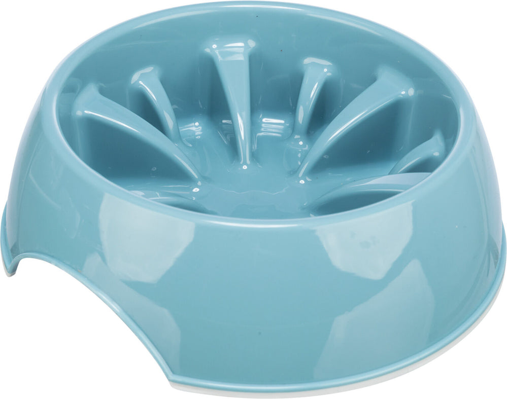 TRIXIE Bol Ralentisseur Plastique 800ml Bleu