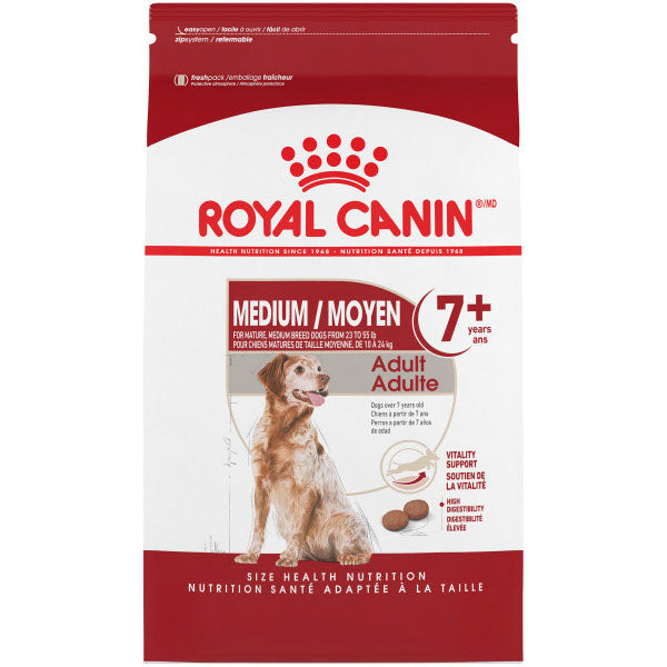 ROYAL CANIN Moyen Chien Adulte 7+ 13.6kg