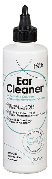 ENVIROFRESH Nettoyant Oreille Chien & Chat 250ml