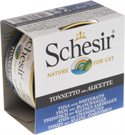 Schesir - Chat Adulte Thon et Blanchailles en Gelée - Nourriture Humide pour Chats