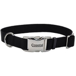Voir l’image dans la galerie, TITAN Collier Nylon Boucle Métal 1x18-26" Noir