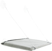 TRIXIE Plateforme Fenêtre Velour Gris