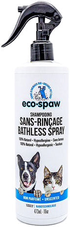 ECOSPAW Shampoing Bio Sans-Rinçage Non-Parfumé 709ml
