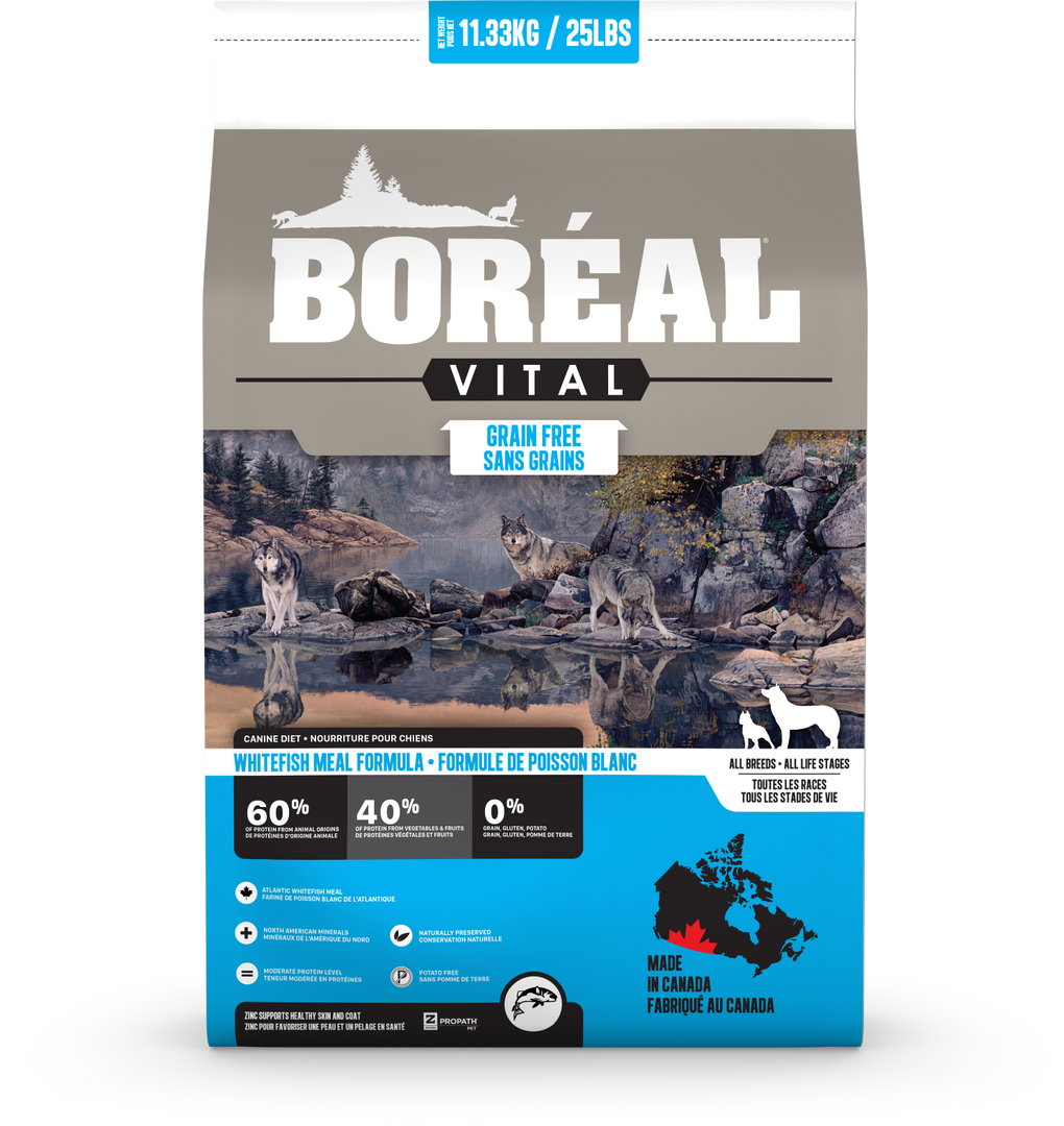 BOREAL VITAL Chien Poisson Blanc SG 11.33kg