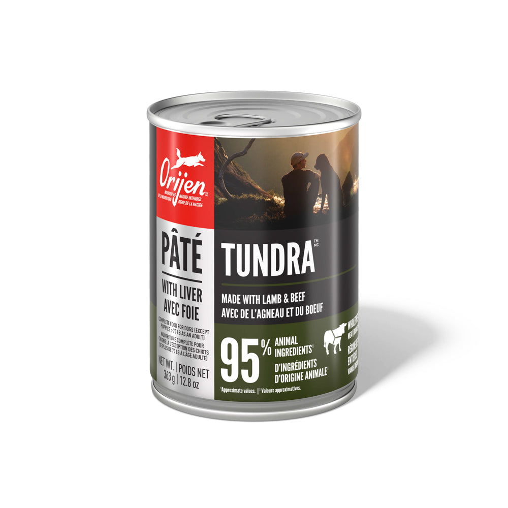 ORIJEN Chien Pâté Tundra avec Foie 363g