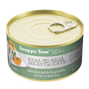 SNAPPY TOM LITES Chat Poulet & Légumes 85g
