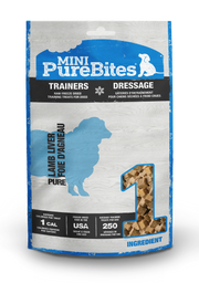 Mini PureBites - Foie d'Agneau - Gâteries d'Entraînement Lyophilisées pour Chiens