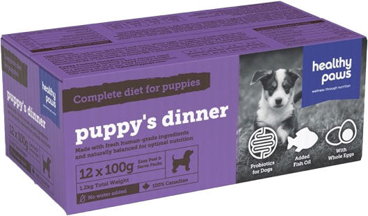 *HEALTHY PAWS Chiot Poulet 7.27kg
