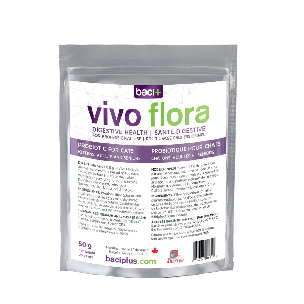 BACI+ Vivoflora pour Chat 50g