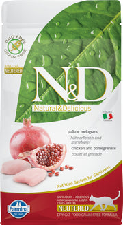 N&D PRIME Chat Stérilisé Poulet & Grenade SG 5kg