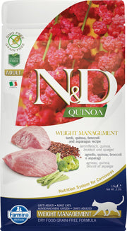 N&D QUINOA Chat Gestion du Poids Agneau SG 1.5kg