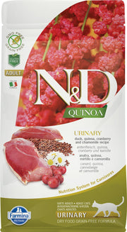 N&D QUINOA Chat Urinaire Canard SG 5kg