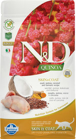 Voir l’image dans la galerie, N&amp;D QUINOA Chat Peau &amp; Pelage Caille SG 5kg