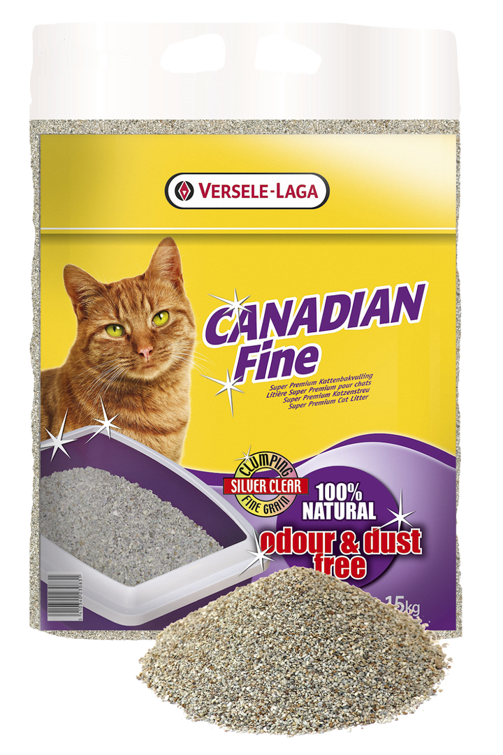 Versele-Laga - Canadian Fine - Litière en Granules d’Argile pour Chats