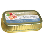 SNAPPY ULTIMATES Chat Thon, Poulet & Crevettes 85g