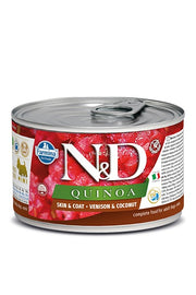 N&D QUINOA Chien Peau & Pelage Venaison 140g