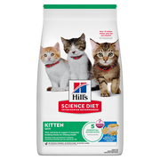 Hill's Science Diet - Poisson de Mer et Riz Brun - Nourriture Sèche pour Chatons