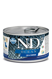 N&D OCÉAN Chiot Morue & Citrouille 140g