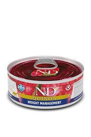 N&D QUINOA Chat Gestion du Poids Agneau SG SG 80g