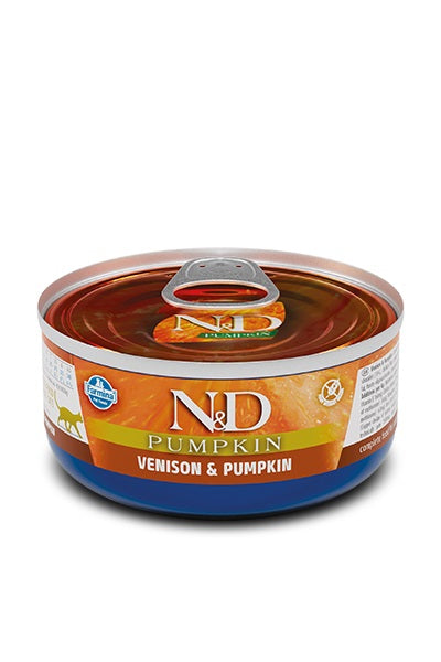 N&D CITROUILLE Chat Venaison SG 70g