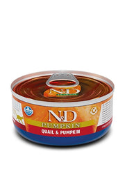 N&D CITROUILLE Chat Caille SG 70g