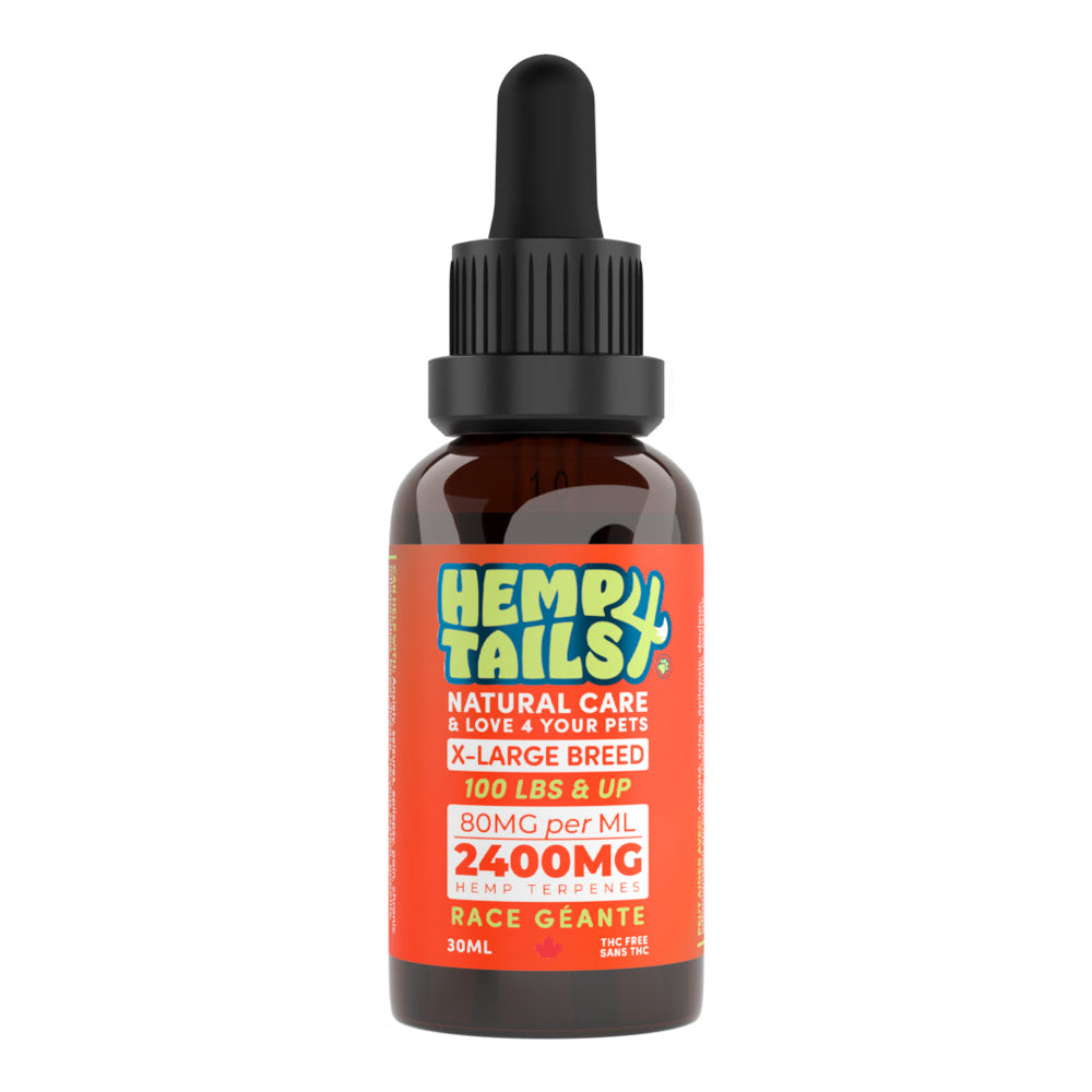 HEMP 4 TAILS Huile de Chanvre Géante 2400MG 30ml
