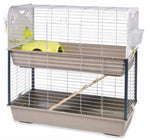 Voir l’image dans la galerie, SAVIC Cage Caesar pour Lapins Chrome &amp; Gris