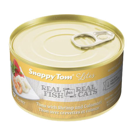 SNAPPY TOM LITES Chat Thon, Crevette & Calmar 156g