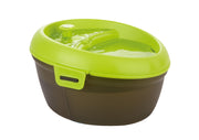 H2O Abreuvoir Fontaine Chien 6L Noir & Vert