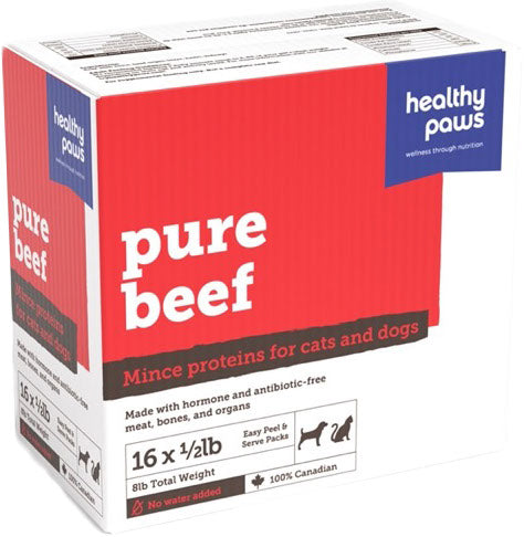 HEALTHY PAWS PURE Chien Boeuf & Organes 3.63kg
