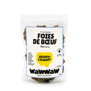 WAWWAW Gâteries Chien Foie de Boeuf 500g
