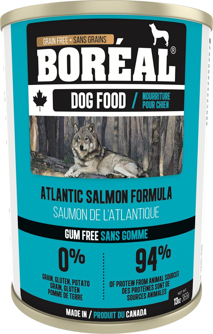BOREAL Chien Pâté Saumon Sauvage 369g