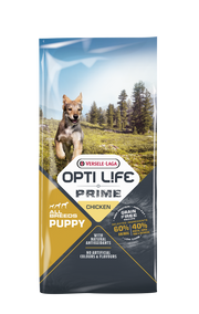 Opti Life Prime - Chiot Poulet - Nourriture Sèche Sans Grains pour Chiens