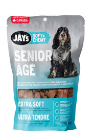 JAY'S SENIOR BITS Gâteries Chien Âgé Foie de Porc 170g