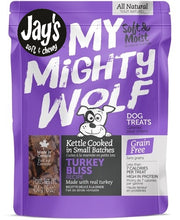 JAY'S MY MIGHTY WOLF Gâteries Chien Dinde SG 150g