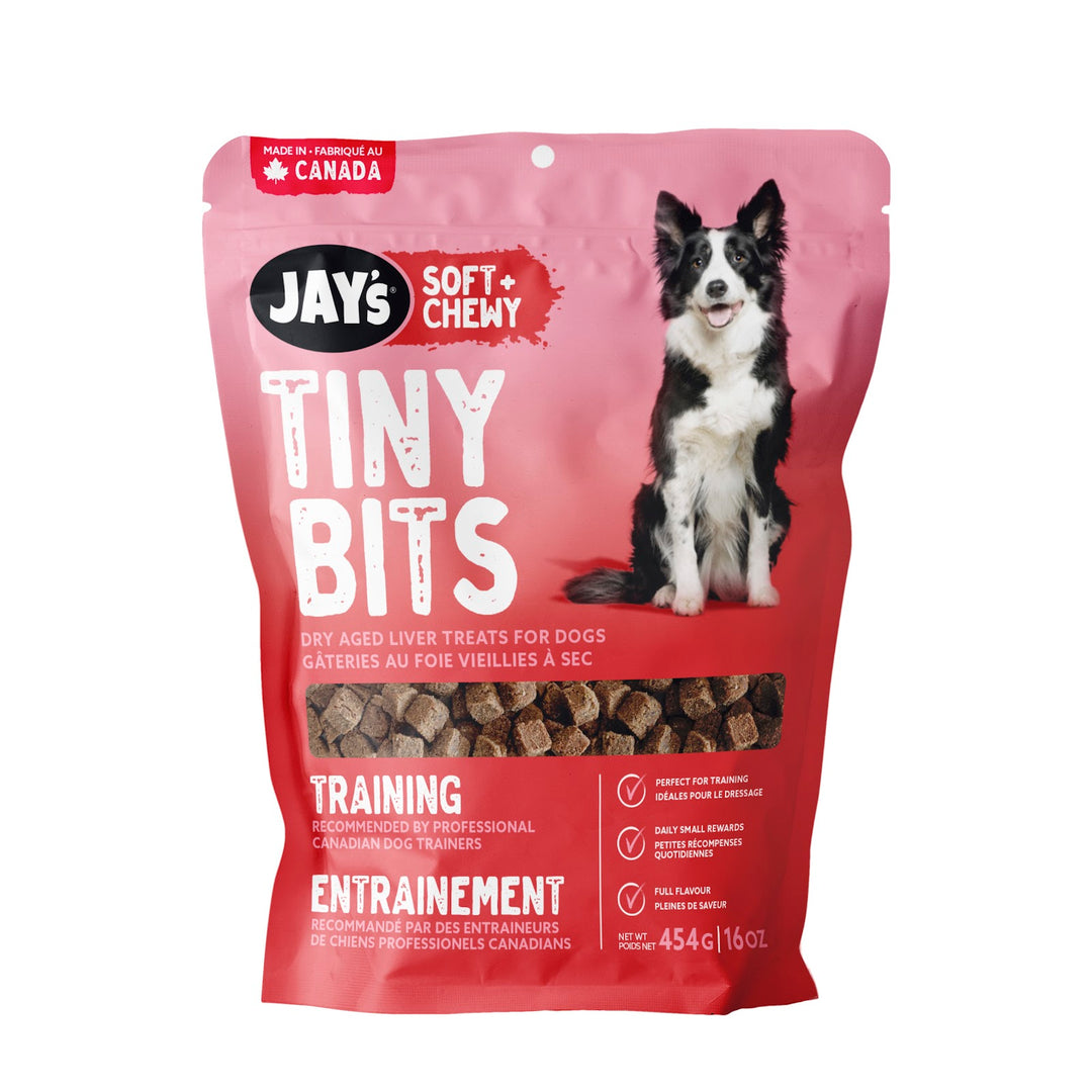 JAY'S TINY BITS Gâteries Chien Foie de Porc 454g