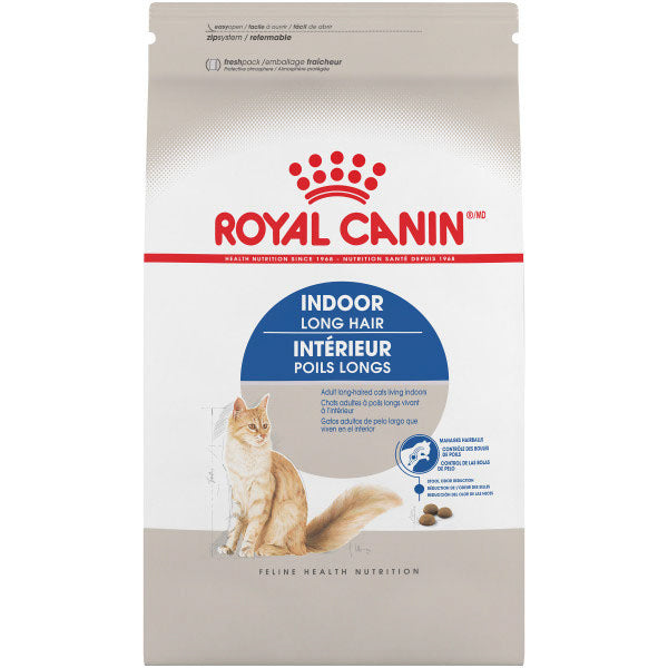 ROYAL CANIN Chat d'Intérieur Poils Longs 2.72kg
