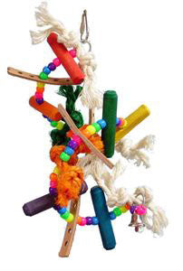 FUNMAX Jouet Oiseaux Spirale 11x3"