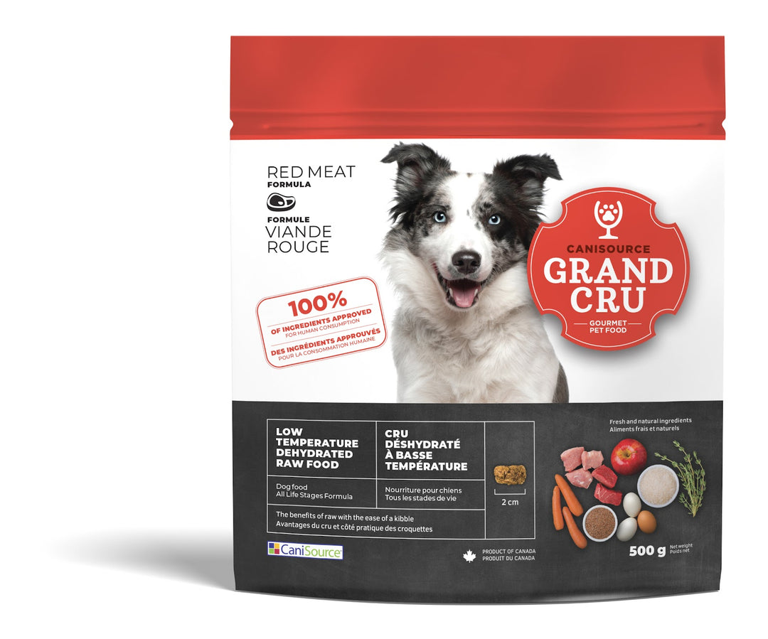 CANISOURCE GRAND CRU Chien Viande Rouge 500g