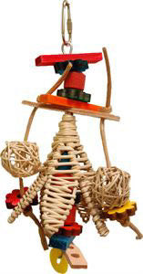 FUNMAX Jouet Oiseaux Itty Bitty 8x4