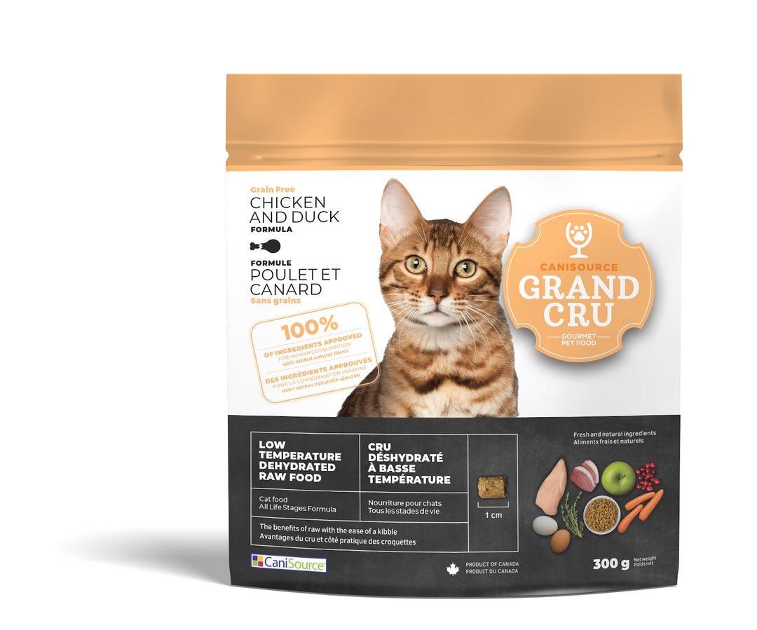 CANISOURCE GRAND CRU Chat Poulet & Canard SG 300g
