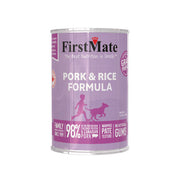 FIRSTMATE SG Chat Pâté Porc & Riz 345g
