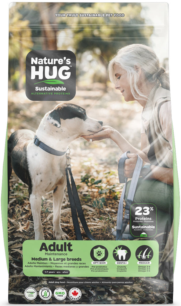 NATURE'S HUG Chien MR & GR Adulte 9.07kg