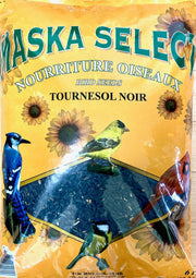 MASKA SELECT Nourriture Tournesol Noir 1.2kg pour Oiseaux Sauvages