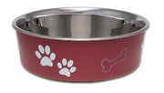 LOVING PETS BELLA Chien Bol Rouge Merlot XL