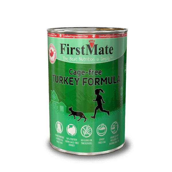 FIRSTMATE LID Chat Pâté Dinde 345g