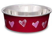 LOVING PETS BELLA Chat Bol Rouge & Coeur XS