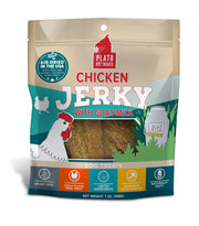 PLATO Gâteries Chien Jerky Poulet, Lait Chèvre & Collagène 198g